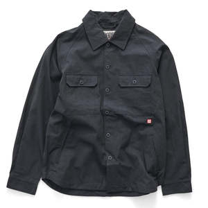 Apparel: S/DOUBLE JUNGLE JACKET - PIGMENT BLACK