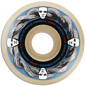 56mm Skateboard Wheels: OPERA SOS SOPRANOS WHEELS CONICAL  101A 56MM