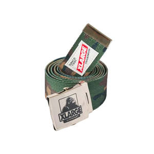Xlarge: XLARGE TRADEMARK WEB BELT - CAMO