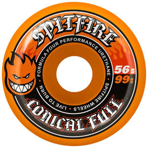 SPITFIRE FORMULA FOUR CONICAL FULL 56MM 99D ORANGE