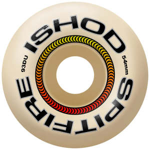 54mm Skateboard Wheels: SPITFIRE FORMULA FOUR ISHOD WAIR LOCK-IN CLASSIC 54MM 93D