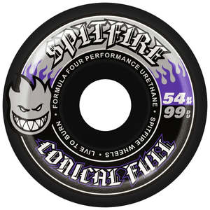 SPITFIRE FORMULA FOUR CONICAL FULL 54MM 99D BLACK