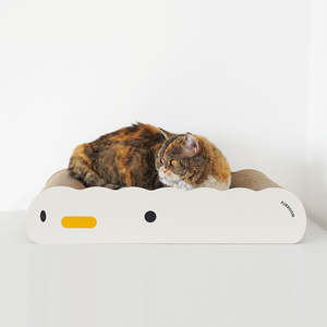 PURROOM Cat Cardboard Scratcher Wave