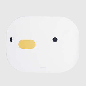 Purroom: PURROOM Oval Meal Mat White