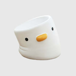 PURROOM Elevated Angled Ceramic Cat Bowl