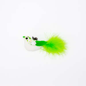 Cat Toys: Green Feather Bird Cat Teaser Wand