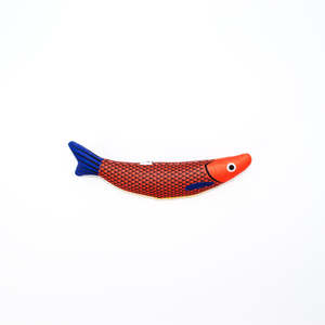 Cat Toys: Orange Hairtail Fish Catnip Cat Toy