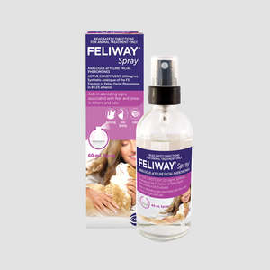 Grooming 1: Feliway Cat Anxiety Spray