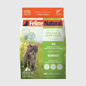 All Available: Feline Natural Chicken & Lamb Feast Freeze Dried Cat Food