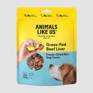 Cart Recommend: ANIMALS LIKE US Grass-Fed Beef Liver Freeze Dried Dog Treats