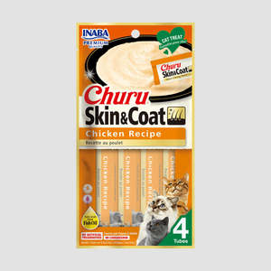 Cart Recommend: INABA Churu Skin & Coat Chicken Cat Treat