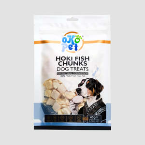 Cart Recommend: OKO PET Hoki Fish Chunks Dog Treats 65g