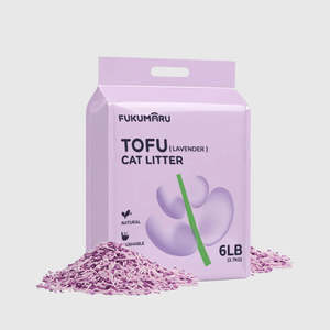 Fukumaru Tofu Cat Litter Lavender