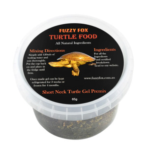 Fuzzy Fox Short Neck Turtle Mix 65g