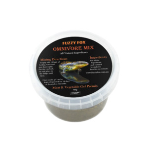 Fuzzy Fox Omnivore Mix for reptiles