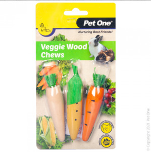 Pet One Veggie Wood Chews (3 Pack)