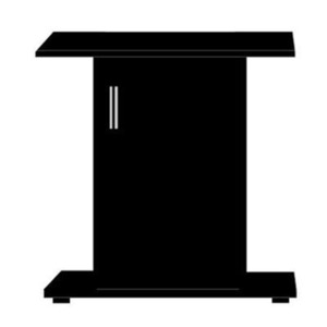 Hailea Stand with cupboard for K60 - Black