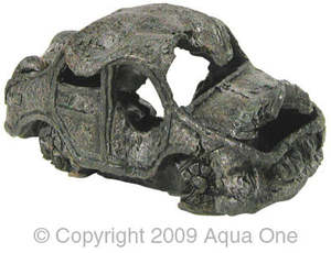 Aqua One Decoration (Ruined Car)