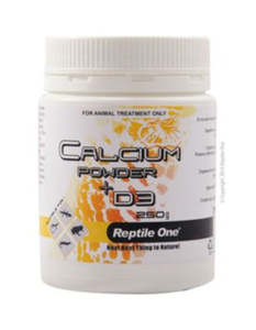 Reptiles: Reptile One Calcium Powder +D3