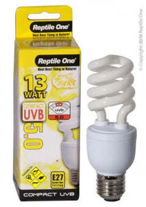 Reptiles: Reptile One Compact UVB 5.0 13W (E27)