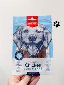 Dogs: Wanpy Chicken Jerky Bars