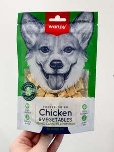 Dogs: Wanpy Freeze Dried Chicken & Vegetables