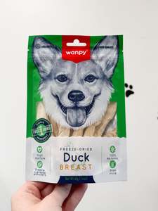 Wanpy Freeze Dried Duck Breasts