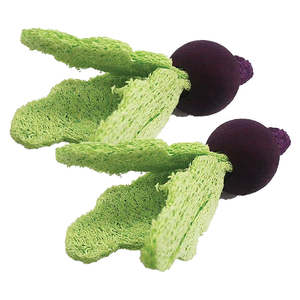 Small Animals: A&E Loofah Turnips 10cm
