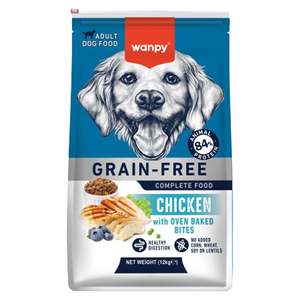 Dogs: Wanpy Grainfree Dog Chicken Recipe 12kg