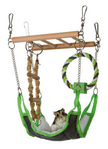 Trixie Suspension Bridge with Hammock