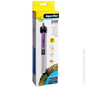 Heaters Thermometers: Aqua One 25W Heater