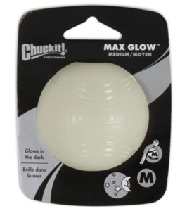 Chuckit Max Glow Ball – Medium