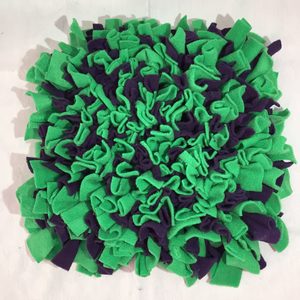 Lime Green & Purple Confetti Snuffle Mat