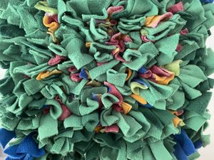 Green Multi Colour Confetti Snuffle Mat