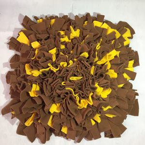 Brown & Yellow Confetti Snuffle Mat