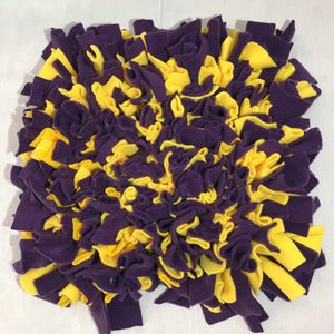 Purple & Yellow Confetti Snuffle Mat