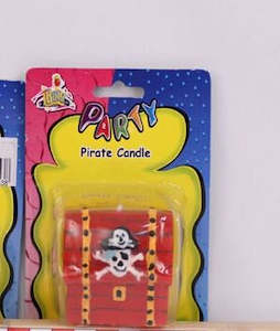 Arts Crafts: Birthday Candle Pirate Chest