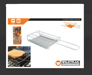 Camping: Camp Toaster Stainless Steel 30 x 11.5 x 3.5cm