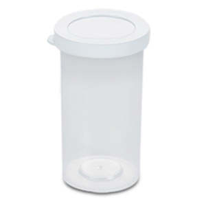 Pill Container 112ml W White Lid