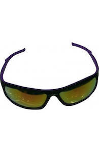 Glasses Sunglasses: RD Sunglasses, Purple/Black, Polarized