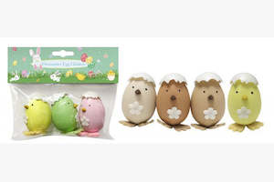 Easter: Easter Chicks 3pk 5.5cm