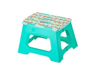 Step Stools: Vigar Kids Foldable 23cm Stool Sea