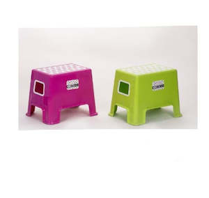 Step Stools: Rectangle Stool Plastic Coloured