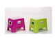 Rectangle Stool Plastic Coloured