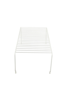 Shelving Displays: Stackable Handy Shelf Short Single White 400mm