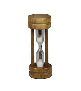 Avanti Kitchenware: Avanti 3 Minute Wooden Egg Timer - Traditional