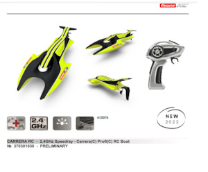 Carrera Car Collection: RC Speedray - Profi RC Boat
