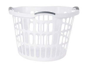 Taurus Laundry Basket – Tall Hip Hugger (White)