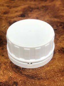 Tamper Evident Cap 38/40mm C/S PE White
