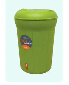 11L Idee Swing Dust Bin -  Green